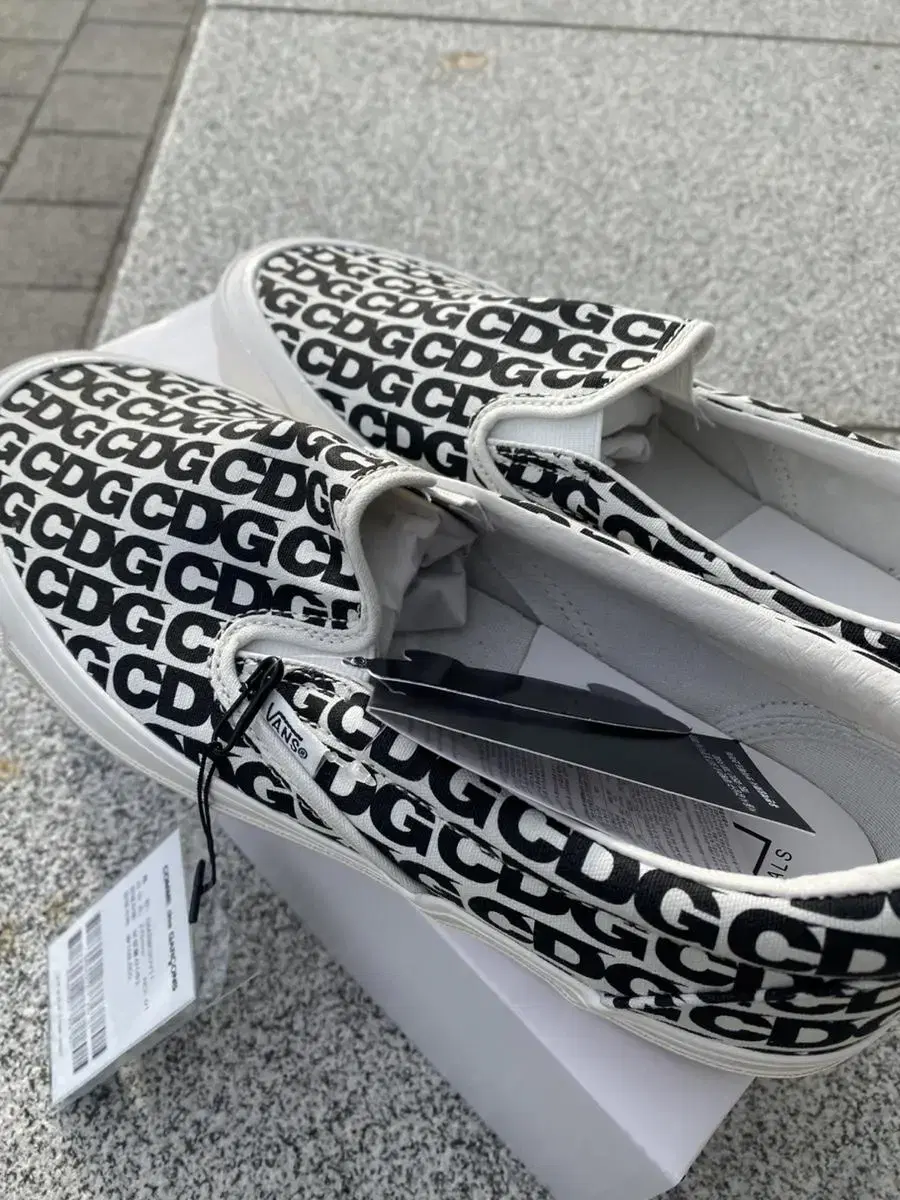 cdg x vans  슬립온 270 새상품